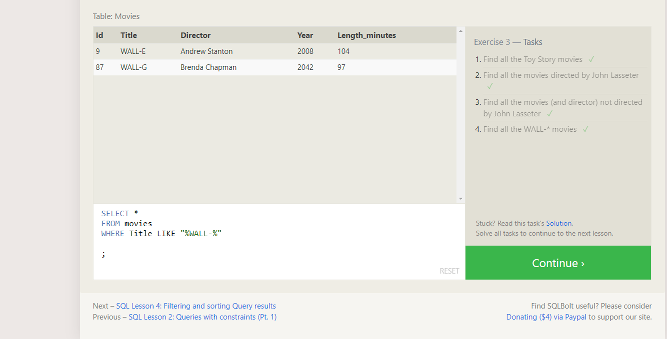 SQL: 3